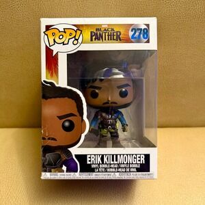 Erik Killmonger #278 Funko Pop Marvel Black Panther Figure